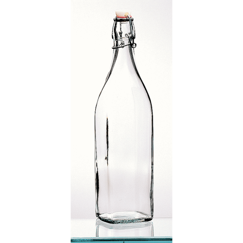 Fles 1 liter met beugel Swing bedrukken Fles 1 liter met beugel Swing bedrukken